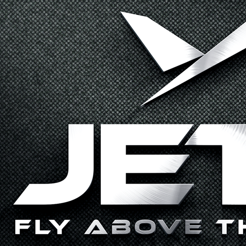 Jet logo design Diseño de Marco Fortes