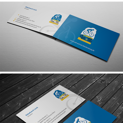 **modern Bike-store needs Business-Cards** Design by conceptu