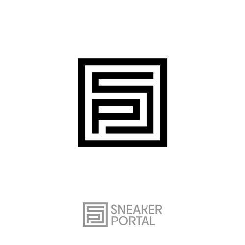 sneaker resale store workflow automation software - modern tech logo design Design by Amitspro™