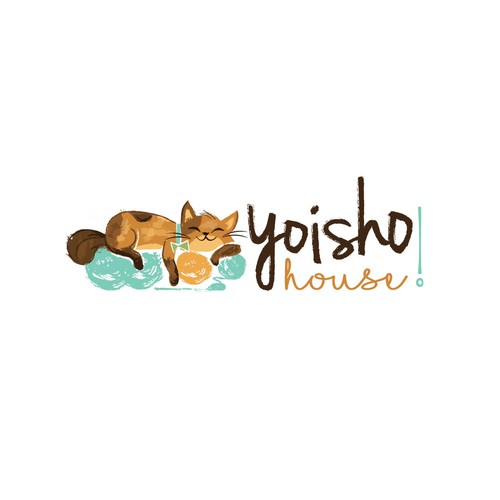 Cute, classy but playful cat logo for online toy & gift shop Ontwerp door lindalogo
