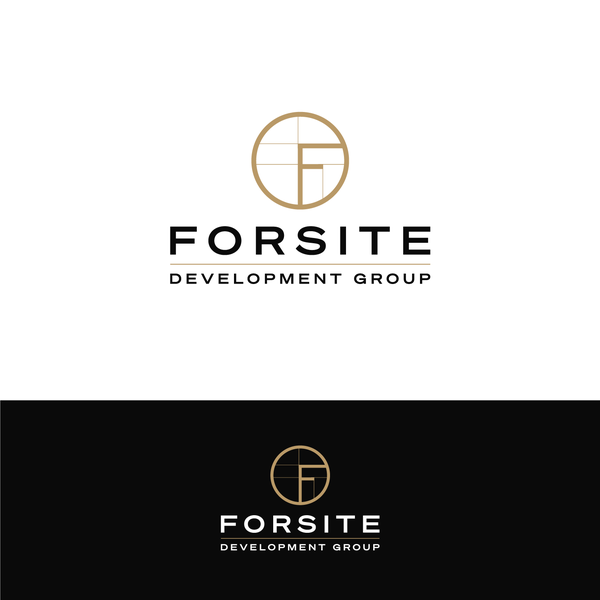 Logo for a land development company