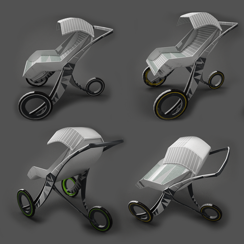 Create a revolutionary baby stroller | 3D contest
