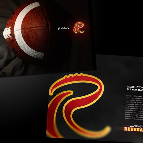 Community Contest: Rebrand the Washington Redskins  Design by DiegoGoi