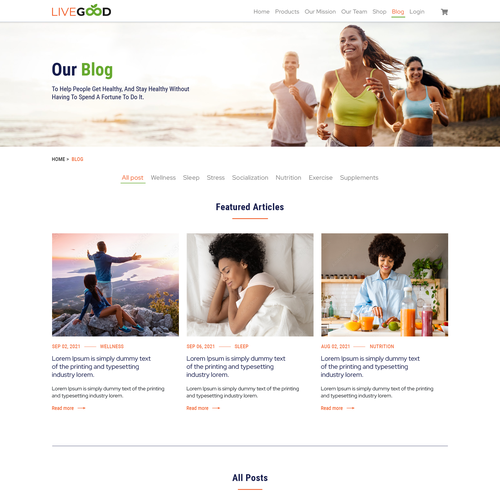 Web page design contest entry by Web Hub