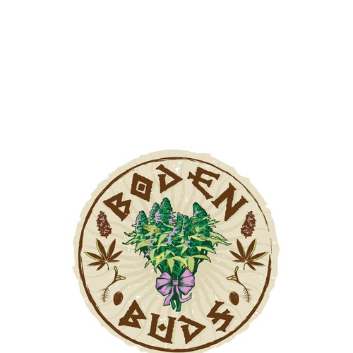 Create old world logo for viking-inspired, medical marijuana farm - "Boden Buds" Design by Mihai Basoiu