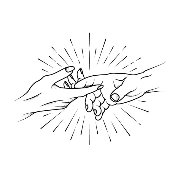 Small website illustrations with a vintage vibe.