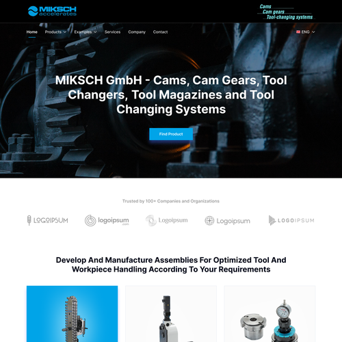 We need a modern design for our website Design by Mhd Ilham U