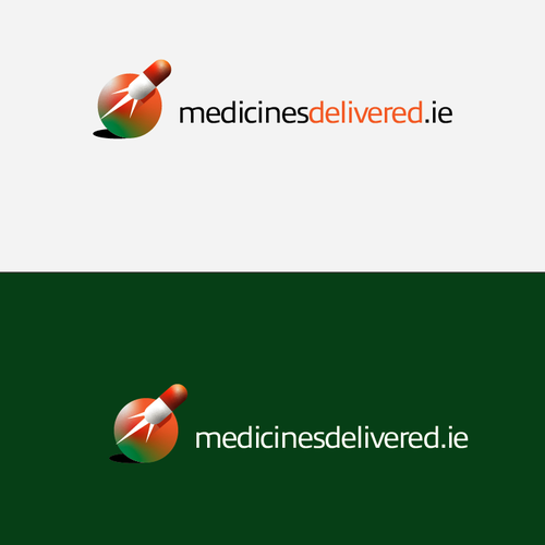 logo for online pharmacy medicinesdelivered.ie Design by RC22