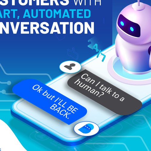 Banner for AI Chatbot Company Design by GrApHiC cReAtIoN™