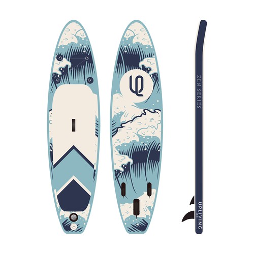 Help Us Design Our Stand Up Paddle Board! Design by Bagasars.Id