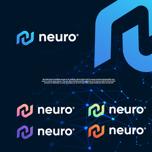 We need a new elegant and powerful logo for our AI company! Réalisé par nimesdesigns™