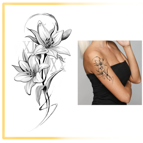 Tatuaje propuesta en el concurso por DesignDream.