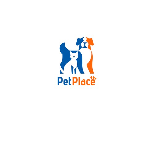 Pet Place Logo Design by bdzgn