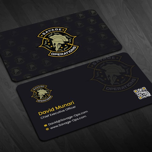 Business Card & Letterhead for Armed Security Agency Design by Design_SKR