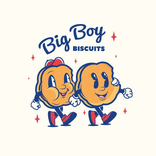 Modern logo for a southern Biscuit restaurant Design by Mararti