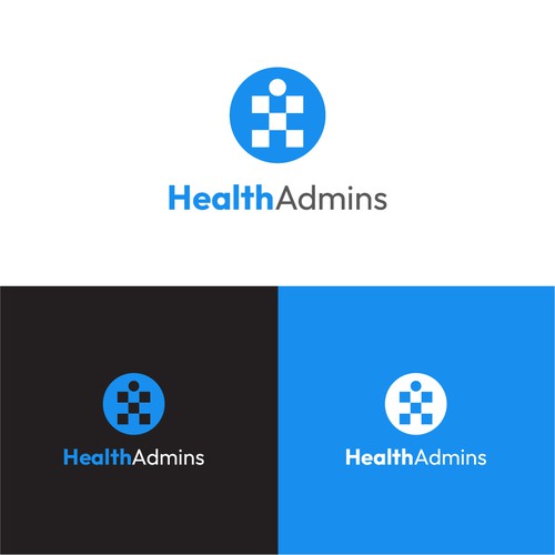 Be the designer that created the coolest healthcare software logo with Health Admins!!!! Design by Guane