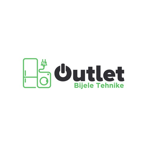 New logo for home appliances OUTLET store Réalisé par PKnBranding