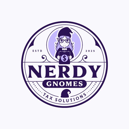 We need a fun, quirky yet professional logo/branding for a start up tax preparation business Design by Trzy ♛