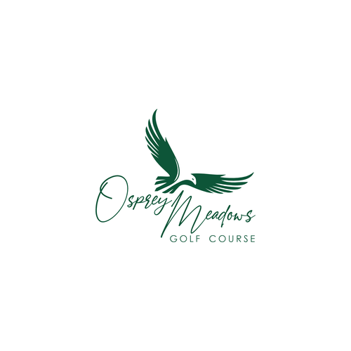 Golf Course Logo - Osprey Meadows Golf Course at Tamarack Design by deCEE