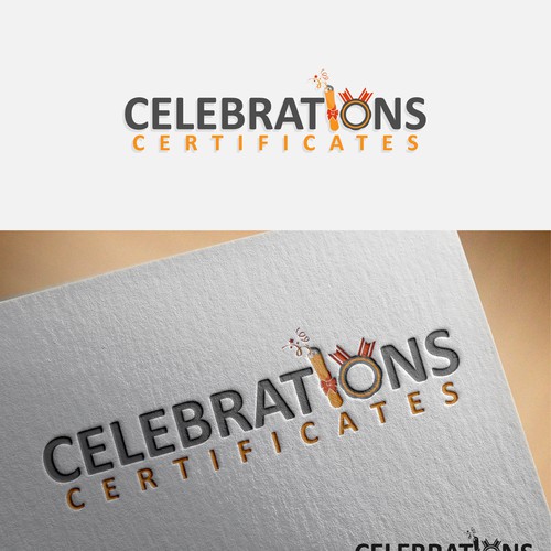 certificate logo design