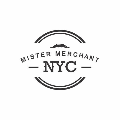 Calling all Hipsters. Create an edgy but authentic logo for Mister Merchant NYC! Design by Helmidwip