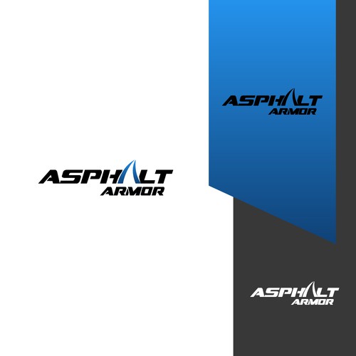Powerful logo design for the most durable asphalt coating available Design by Herii1