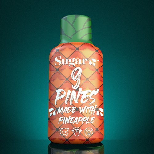 9Pines Pineapple shot by Sugar 💦 Design by :DiegoGuirao