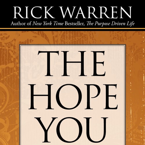 Design Rick Warren's New Book Cover Diseño de stepheed