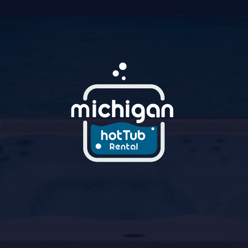 Michigan Hot Tub Rental Logo Design Contest Design by Artifexfaz