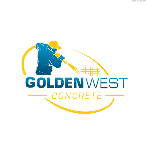 Concrete construction Logo - MODIFICATION Design by YZ24