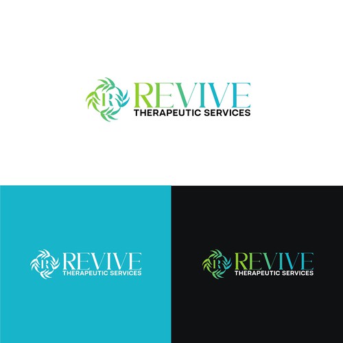 Looking for a modern, refreshing logo for Revive Therapeutic Services Design réalisé par S H A Y