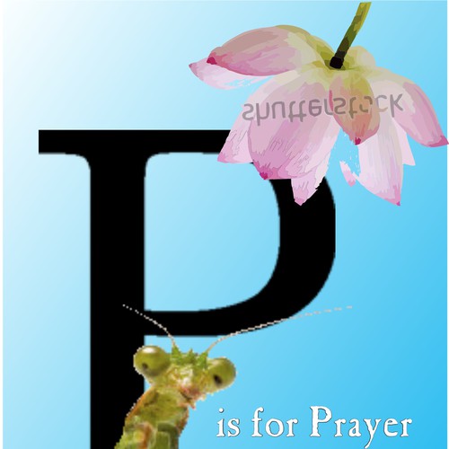 New Book Cover for P is for Prayer Design by MartiniTime