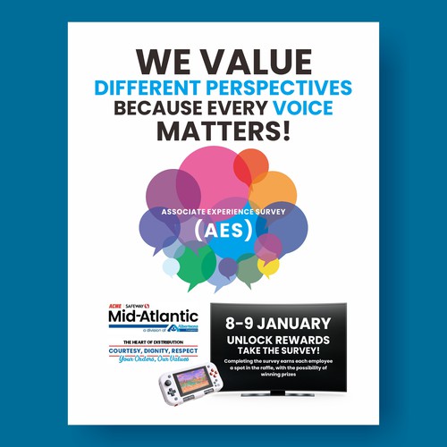 Acme Survey Need 100% Participation Design by YaaFattaah.YaaRazzaaq