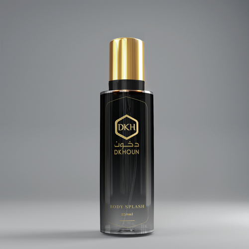 attractive & luxury design for body mist sticker Design by nuke.art