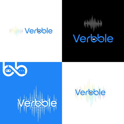 Help create a cool new logo for an AI speech app Design by X-DNA