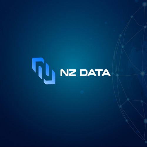 NZ Data New Branding Design by aledagiann