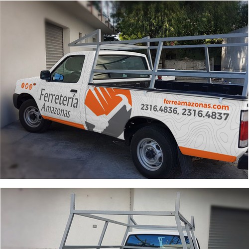 Car, truck or van wrap contest entry by Haris808