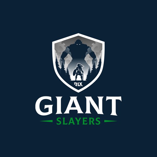 "Giant Slayers" Corporate Team Logo Design réalisé par deb•o•nair