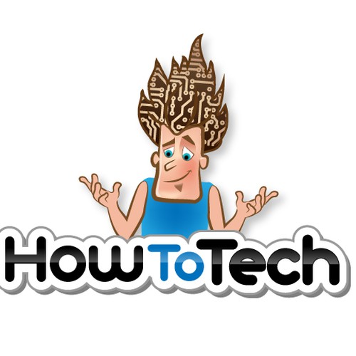 Create the next logo for HowToTech. Design by artistraman