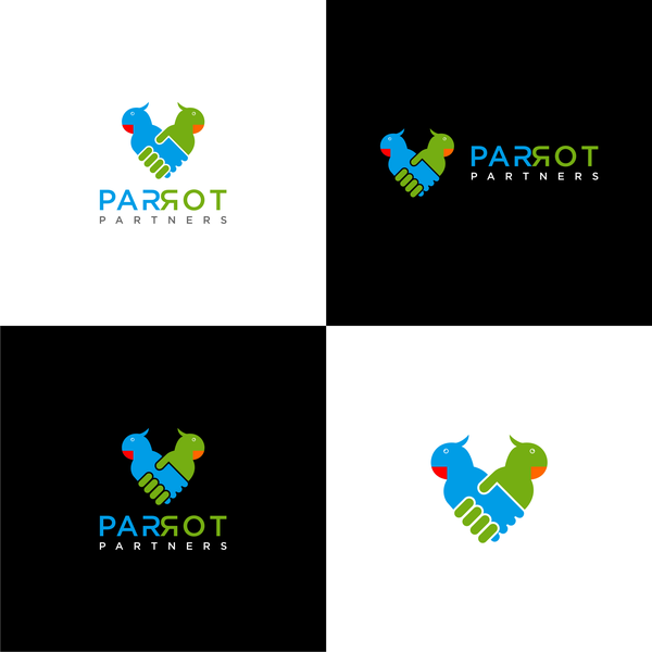 Design by wina♥ titled "You have to smile when you see a parrot, logo contest"