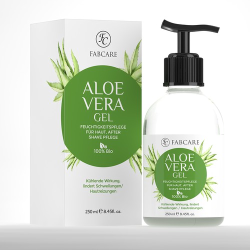 Label Design for Aloe Vera Lotion Design by P.D.S.