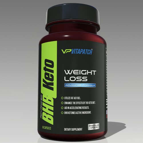 Popular High Demand BHB Keto Supplement Label Design ...