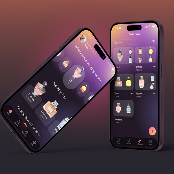 Design a Fragrance IOS App