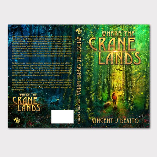 Design cover for a magical book with talking animals Design by Rafido