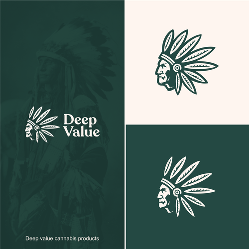 Cannabis Brand Logo needed for "Deep Value" brand Design by deer203A