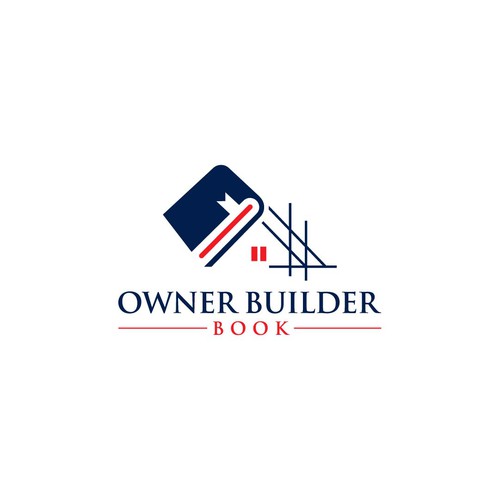 The New Owner Builder Book Logo Design by Creator Hub