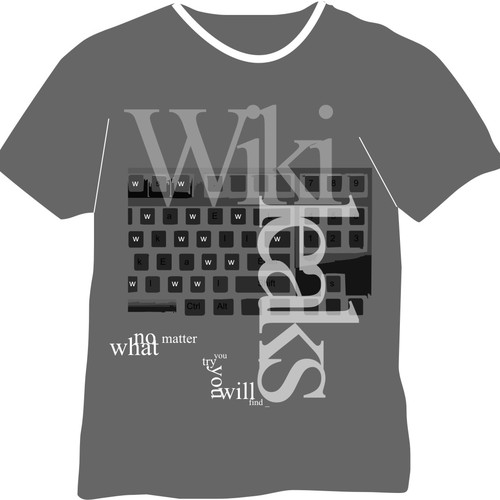 New t-shirt design(s) wanted for WikiLeaks Réalisé par a cube
