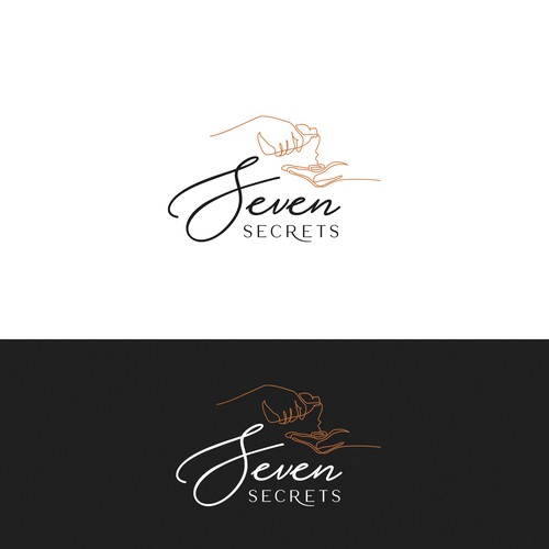 Logo Design for luxurious massage oil brand "Seven Secrets" Design by Alexey_Olimpiev