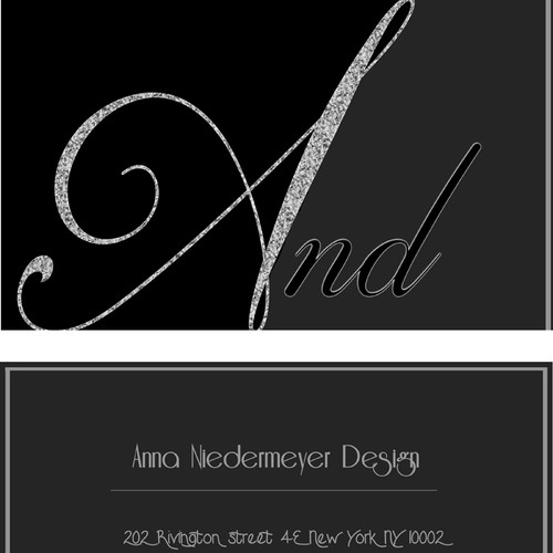 Create a beautiful designer business card Ontwerp door MidnightSky19