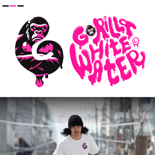 Design by ganangaji_ titled "T-shirt for white water merch"